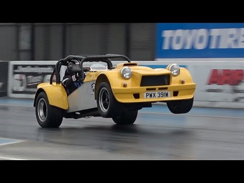 V8 DUTTON PHAETON KIT CAR WHEELIES TO AN 8 SECOND 1/4 MILE