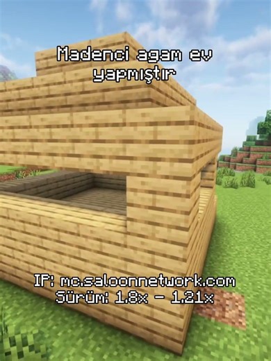 Tümor ev... | #minecraft #minecraftserver #minecraftshorts #shorts