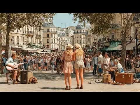 French Manouche Jazz | Romantic Paris Streets & Acoustic Swing 🎩🎶