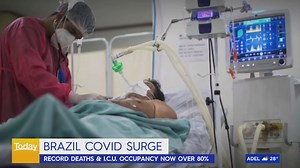 15K views · 70 reactions | Currently, Brazil has 19 states on the verge of a health system collapse, ICU occupancy over 80 per cent, and extremely high death rates due to COVID-19. But the president says if it were up to him, Brazil would never have any lockdowns. #9Today | TODAY | Facebook