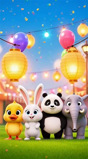 Adorable Dancing Animals: A Fun Animation for Kids