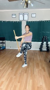 Cardio con bastón desde casa para todos los niveles #entrenaconrosa | Salud y Bienestar con Rosa