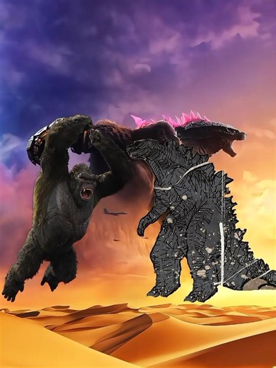 Kong (2021) vs monsterverse all kaijus #monsterverse