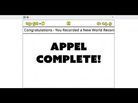 Appel by Griffpatch lvl 9 0:14.9 [Former WR] speedrun