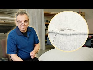 Furniture Expert Teaches Beginner a Basic Single Stitch