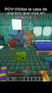 Visitas la casa de ese bro que vive en veracruz 🦀 #minecraft #minecraftmemes #fypシ #reel | Dorian Builds
