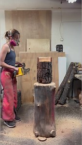 13M views · 636K reactions | I had someone ask if I could make a cubone… I gotchu. #chainsawcarver #chainsawcarving #pokemon #cubone #fyp #tiktok #reels #viral #artist #art #artistsofinstagram #cool #wood #gamer #cat | Kyra Waits | Facebook