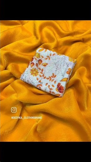 Fabric - space silk, Blouse - Digital position, ₹1600/- Free shipping (DM to place order)