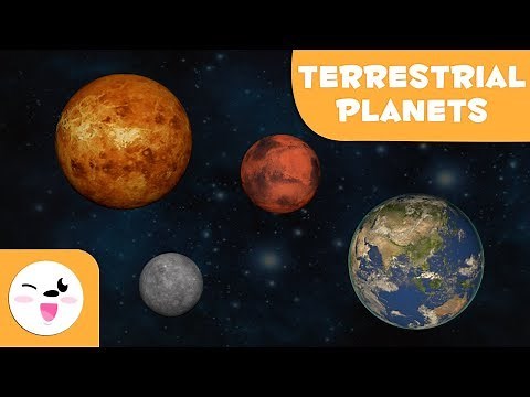 Terrestrial planets - The Solar System for kids