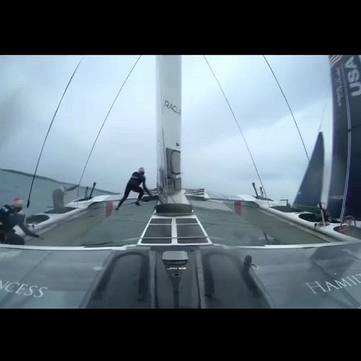 Beast mode ! 🔞 #sailgp #sailgpusa #sailgpjpn #crash #beastmode #starboard #sailing #foiling #F50 #failarmy #foryou #foryoupage #fyp #sail #fail