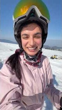 Beautiful day of skiing on the mountains, I fell so many times #hindi #vlogs