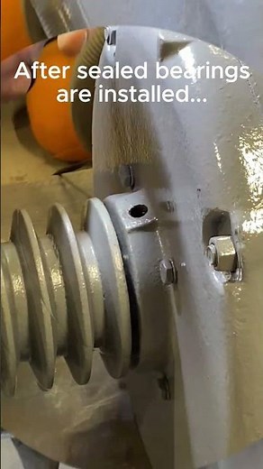 Removing a Grease Zerk and Plugging It After Sealed Bearings