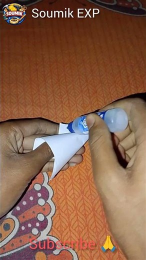 How To Make Paper Rocket Origami, Easy Paper Airplane tutorial, Viral Loud Paper Rocket #short #diy