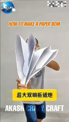 Paper se B*mb kaise banaye? 💣 Sabse Tez Awaaz wala Popper!#shorts #papercraft #easycraft