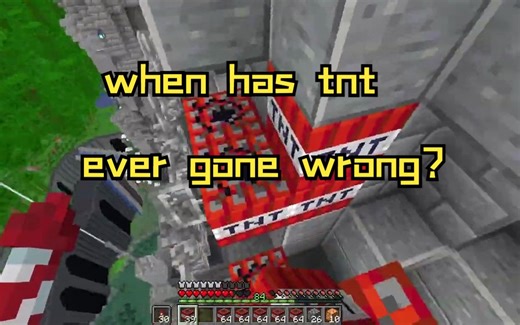 grian和tnt在一起的核谐两分钟合集