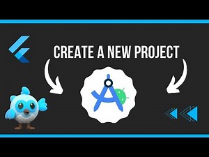 Easy Create Your First New Project In Flutter | Android Studio