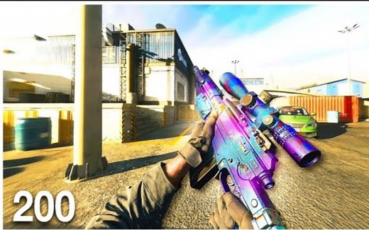 [BAMS]用200fov在cod16里打狙 this is 200 FOV Sniping on Modern Warfare..