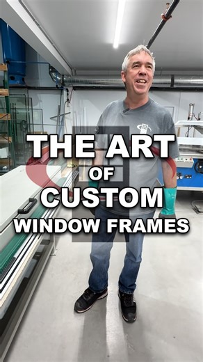 Making custom window frames is so precise, that some might call it an art 🖼️ #extremewindows #extremedoors #precision #thatwasextreme | Extreme Window and Entrance Systems