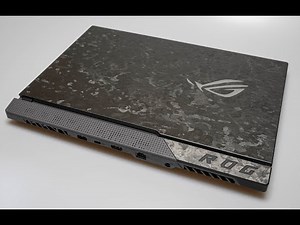 M2Skins Asus Strix G15 (2021) Top Lid Installation