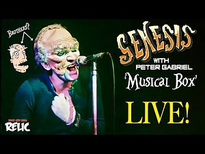 GENESIS - MUSICAL BOX, LIVE! RARE FOOTAGE of GENESIS with PETER GABRIEL from 1973!