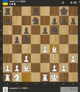 A Blitz Game at 1432 | Chess Play