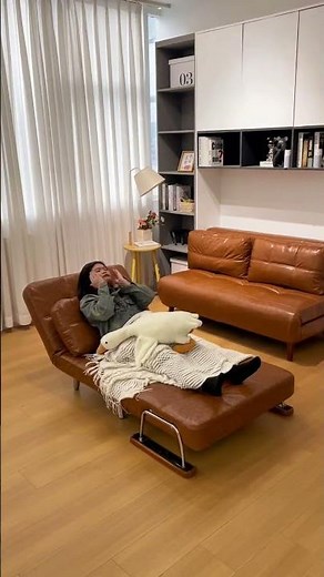 狭い部屋でも大丈夫！寝られるソファベッドが便利すぎる #一人暮らし #家具