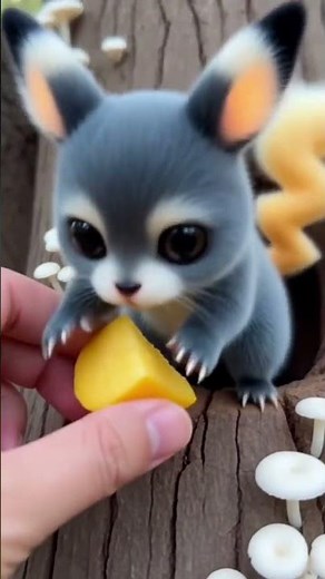 pikacu dunia nyata 🥰#cat #pikachu #cats