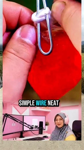 Simple Wire Hack to Tie Plastic Neatly #creative #shorts #shortvideo #short