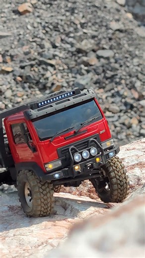 🚙💨 Rock, roll, and crawl your way to adventure! The FairRC CR18P ARKTOS 6x6 Flatbed Mod takes on the rocks like a champ—smooth, steady, and full of trail-crushing fun. With 6-wheel-drive, portal axles, and a working winch, this little beast is built for big-time adventure. #fairrc #frcmods #hobbyplus #rccrawler #rctruck #rcadventure #6x6 #carhauler | FairRc