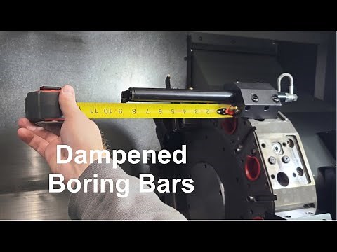 Dampened Boring Bars
