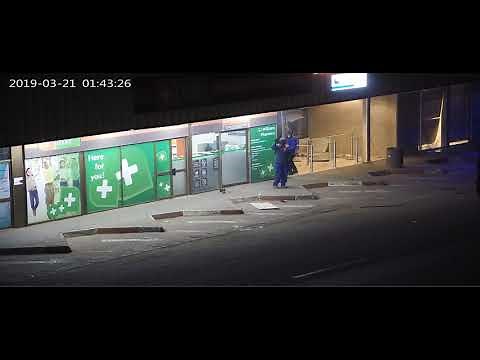Incredible CCTV footage of ATM bombing South Africa