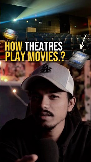 How theatres play movies ? | filmmaking | Theatres Technology #youtubeshorts #theatre