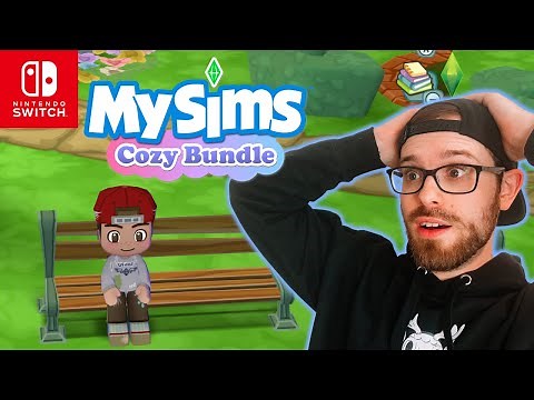 PLAYING MY SIMS ON NINTENDO SWITCH!! (My Sims Cozy Bundle)