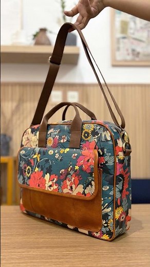 Laptop Bag Tutorial #freepattern #bagmakingtutorial #sewing #bagsewingtutorial