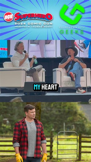 25K views · 407 reactions | Tom Welling talks about the Arrowverse crossover event he took part in and how John Schneider inspired him. Follow the Countdown City Geeks to see more from the panel. #Smallville #Superman #ClarkKent | Countdown City Geeks | Facebook