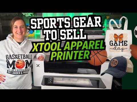 5 Ways to Make Money Selling Sports Gear with xTool Apparel Printer - Best DTF Printer
