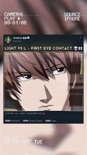When Light Met L 👀 | LOUCURA LETAL #shorts #deathnote #anime #animeedit