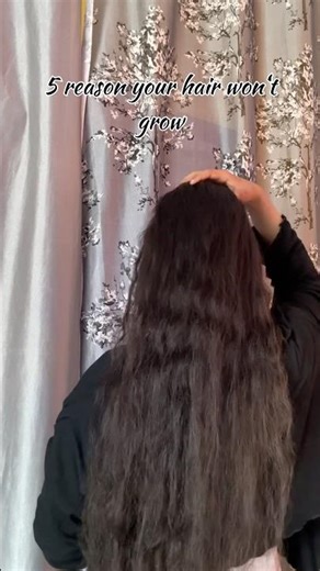 five reason why your hair won’t grow #haircare #longhairgrowthtips #growhair