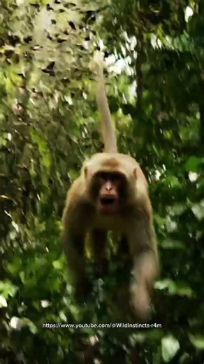 A Curious Monkey and the Wrath of the Wasps #funnyanimals #epicwildlife #monkeymeme