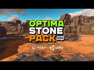 OPTIMA STONE PACK - Stylized 3D Stone Pack For Your Next Unity Project