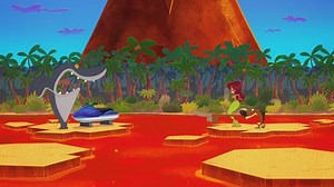 4.5M views · 10K reactions | The floor is lava  #zigandsharko #cartoon #mermaid #bernie #lava | Zig & Sharko | Facebook