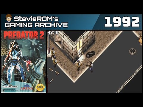 Predator 2 (Sega Mega Drive/Genesis) Gameplay