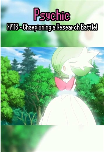 EVERY Move Used By Diantha’s Gardevoir 💖 #pokemon #gardevoir #diantha #everymove #fyp