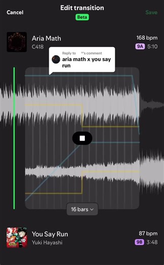 Math x You Say Run: A Creative Transition