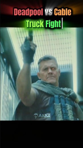 Deadpool vs Cable 😈 Truck Battle Scene 💥 | Epic Fight in 4K | Deadpool 2