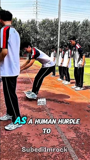 They forced the teacher to do the jumping challenge! - Jump Challenge 😅👟