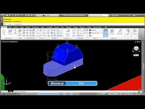 AutoCAD 3D Tutorial | Grip Editing Solid Models
