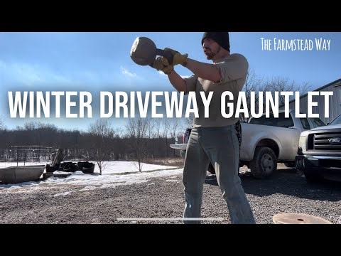 Outdoor Winter Workout | Driveway Gauntlet Circuit