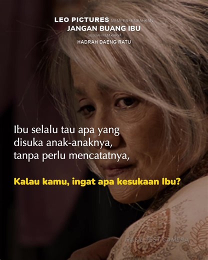 Film Jangan Buang Ibu: Kenangan Spesial Bersama Ibu