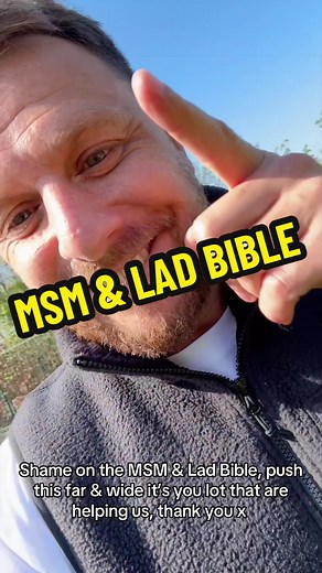 Disgusting when the MSM won’t support the important work we are doing that is actually helping people, but they will jump at promoting absolute waffle! For the past few months I’ve been reaching out to all these news outlets to raise awareness not only for our big charity match on May 3rd but to put spotlight on Men’s mental health & the amazing resources we have built. Did they want to support? Nope! Especially Lad Bible, completely uninterested in Lads, they need to change their name, any idea